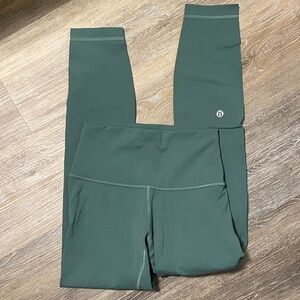 Green Lululemon Leggings